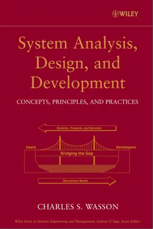 System Analysis, Design, and Development Concepts, Principles, and Practices